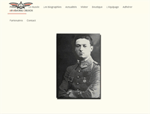 Tablet Screenshot of airmemorialcreusois.fr